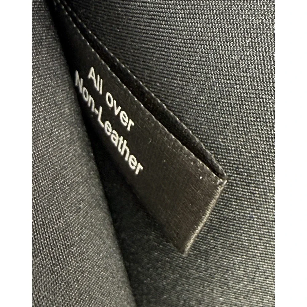International Concepts 3 In 1 Wallet Black Faux Leather Passport Travel NEW